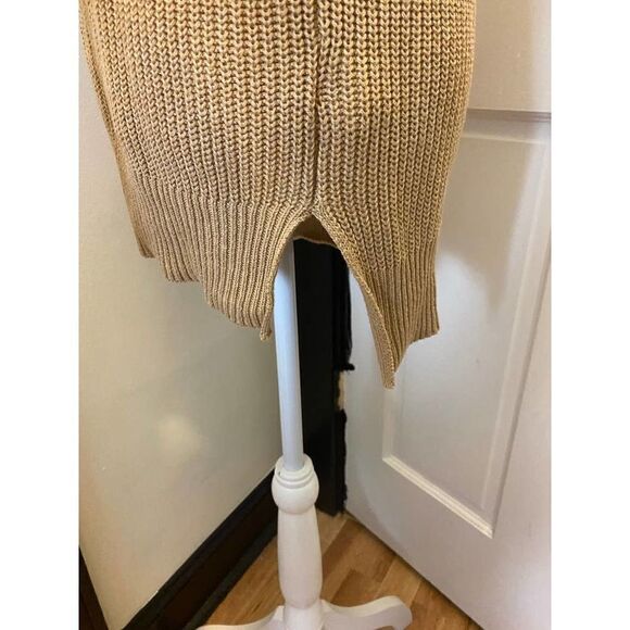 Cynthia Rowley Hooded Waffle Knit Tunic Sweater - Women's Size Small - Picture 3 of 10